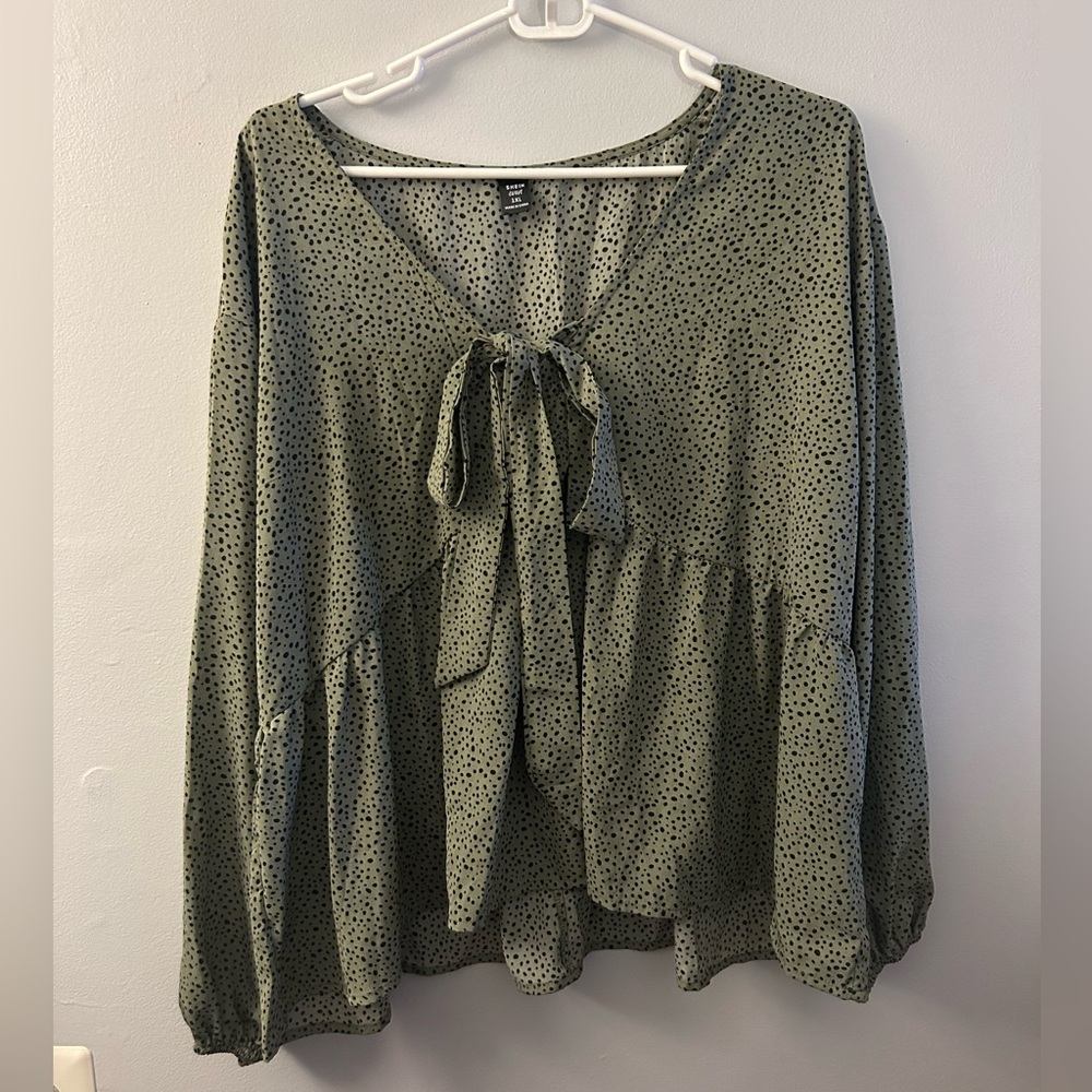 Women’s Peplum Blouse